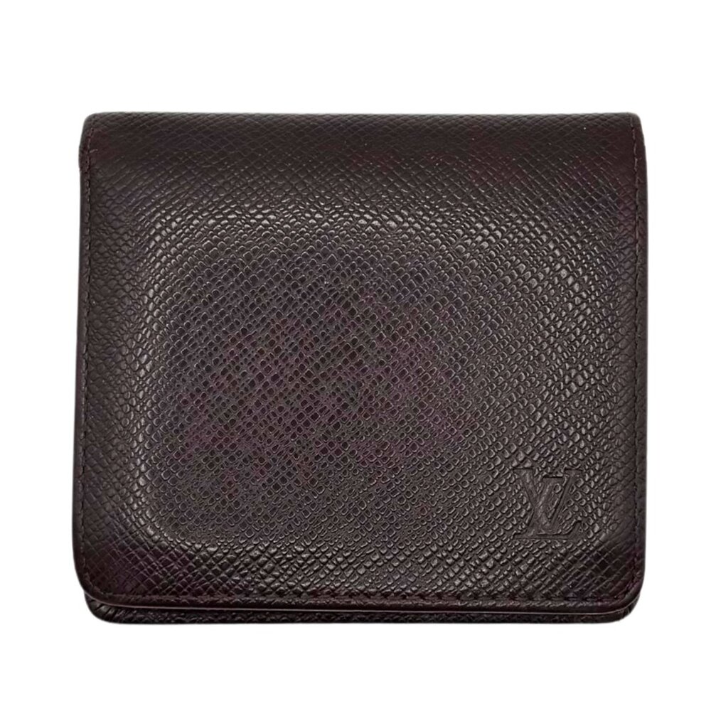Louis Vuitton Taiga Raisin Bifold Wallet